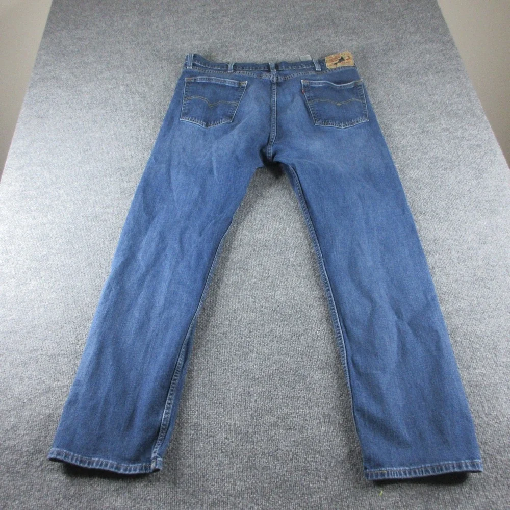 VINTAGE Levis 505 Jeans Men 40x32 Blue Straight Leg Regular Fit Denim Workwear